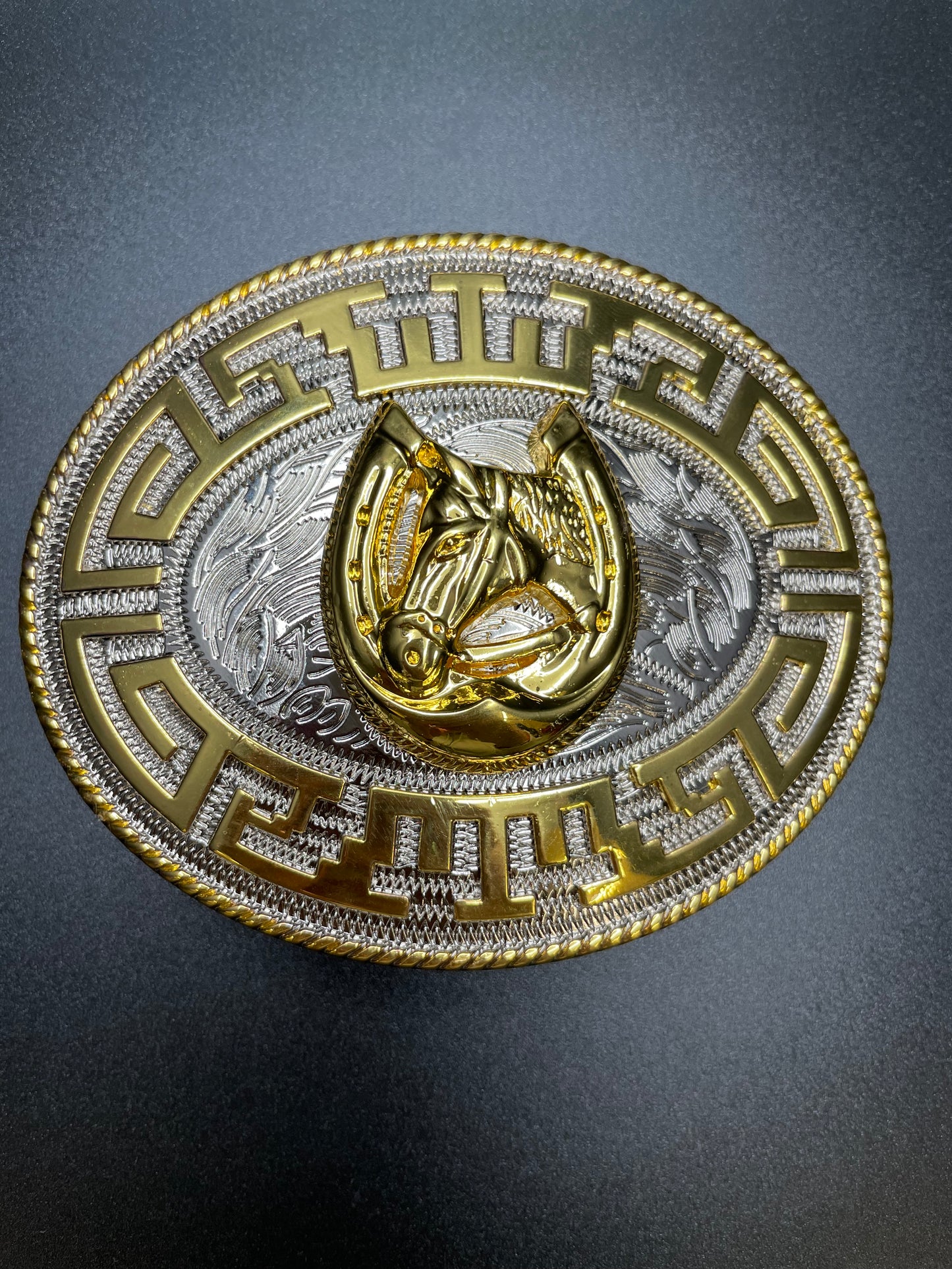 Golden Horse Buckle