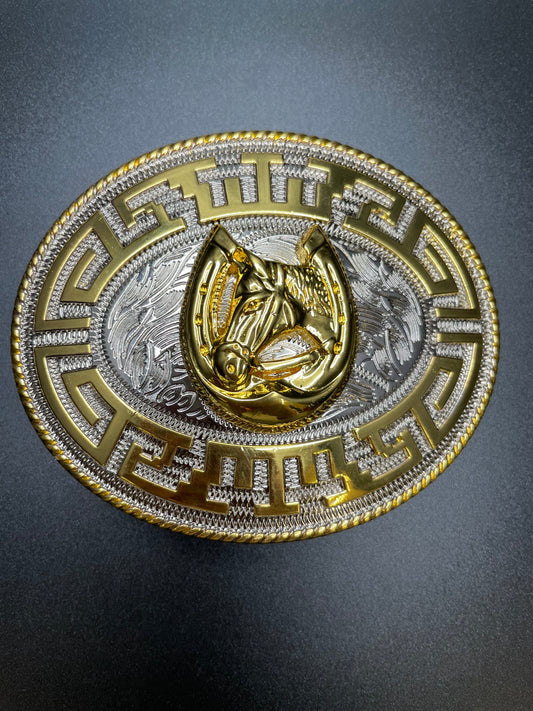 Golden Horse Buckle