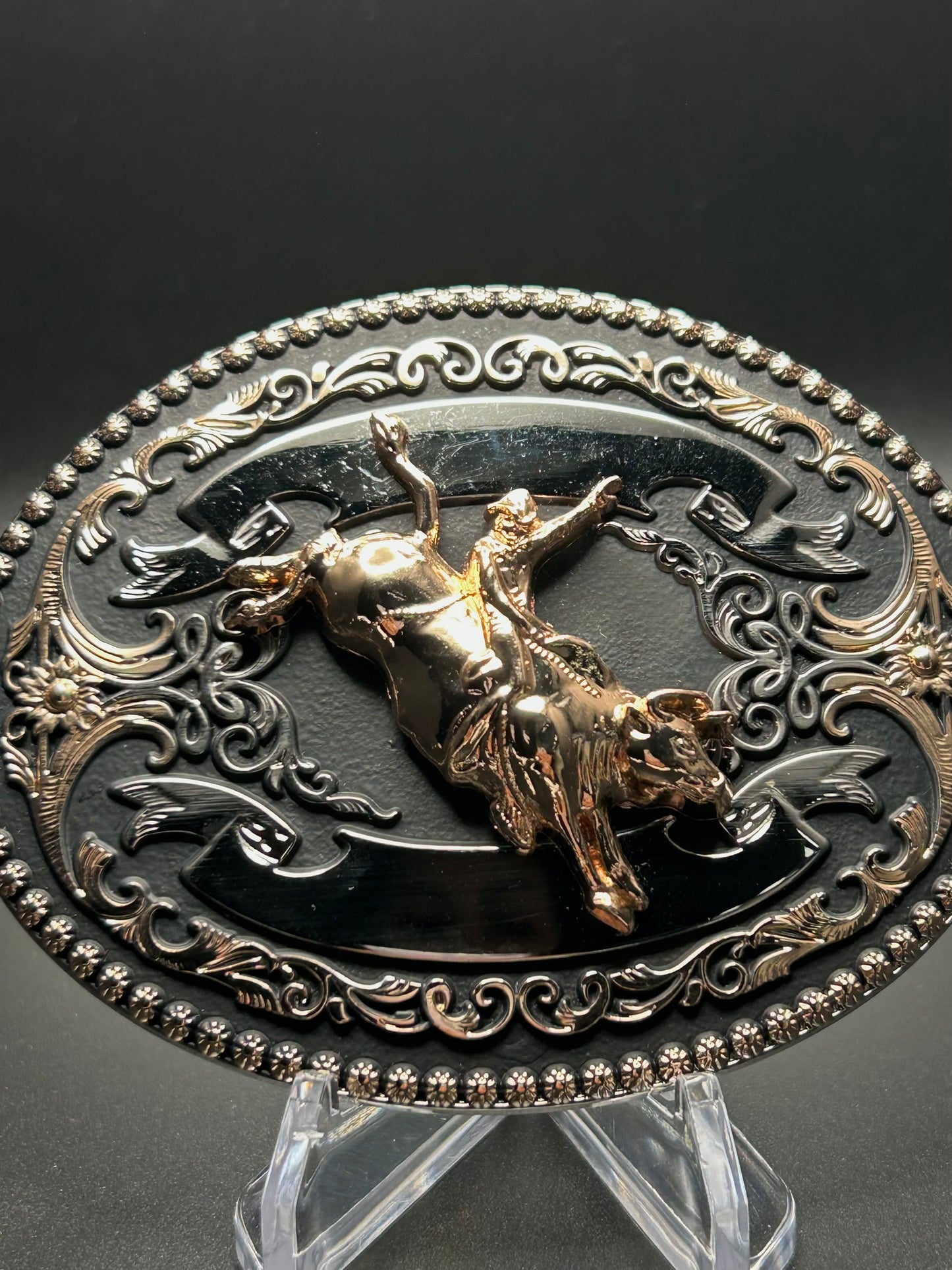 Bull Rider Belt Buckle