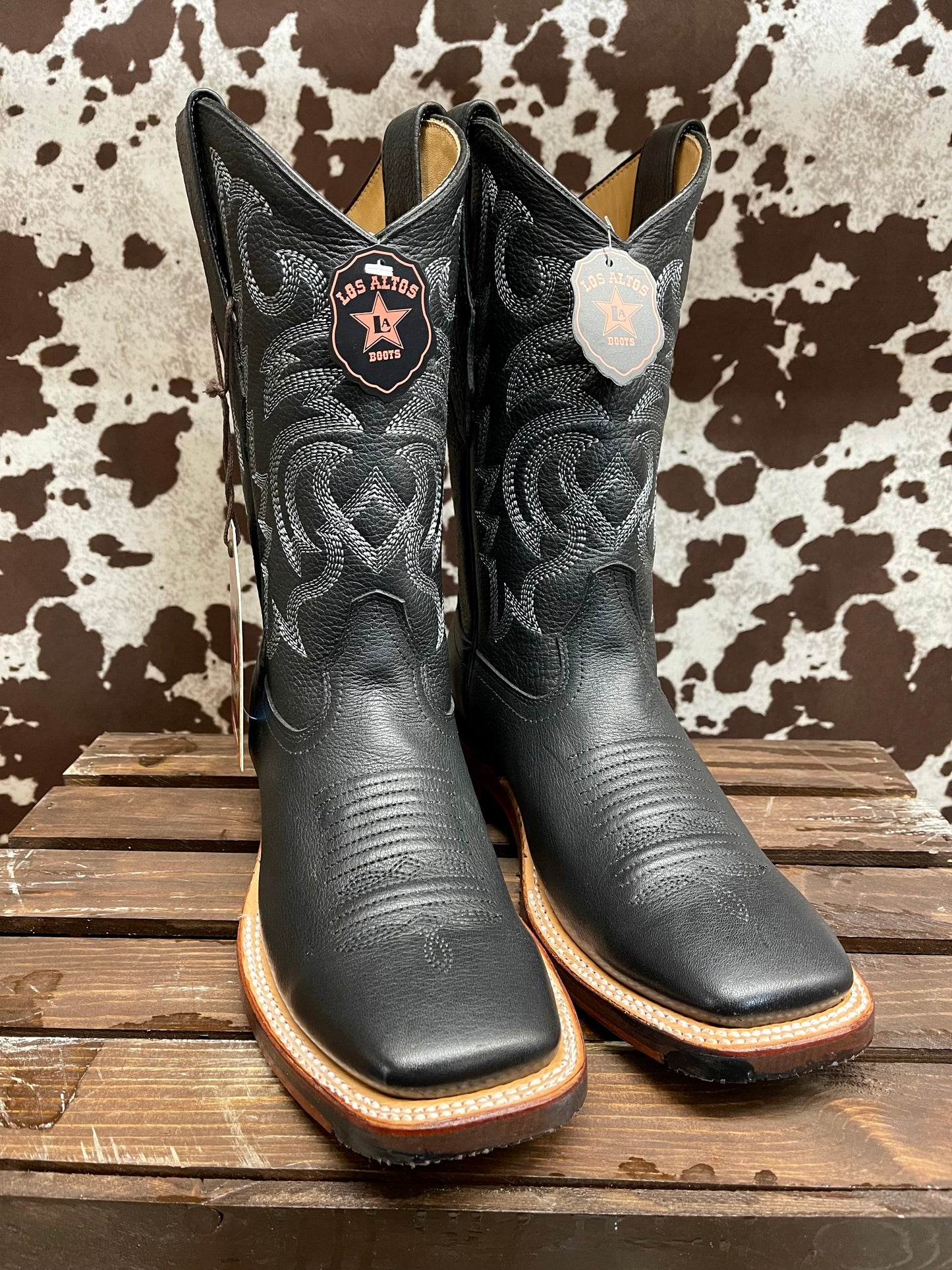 Los Altos Rodeo Square Wide Toe Boot