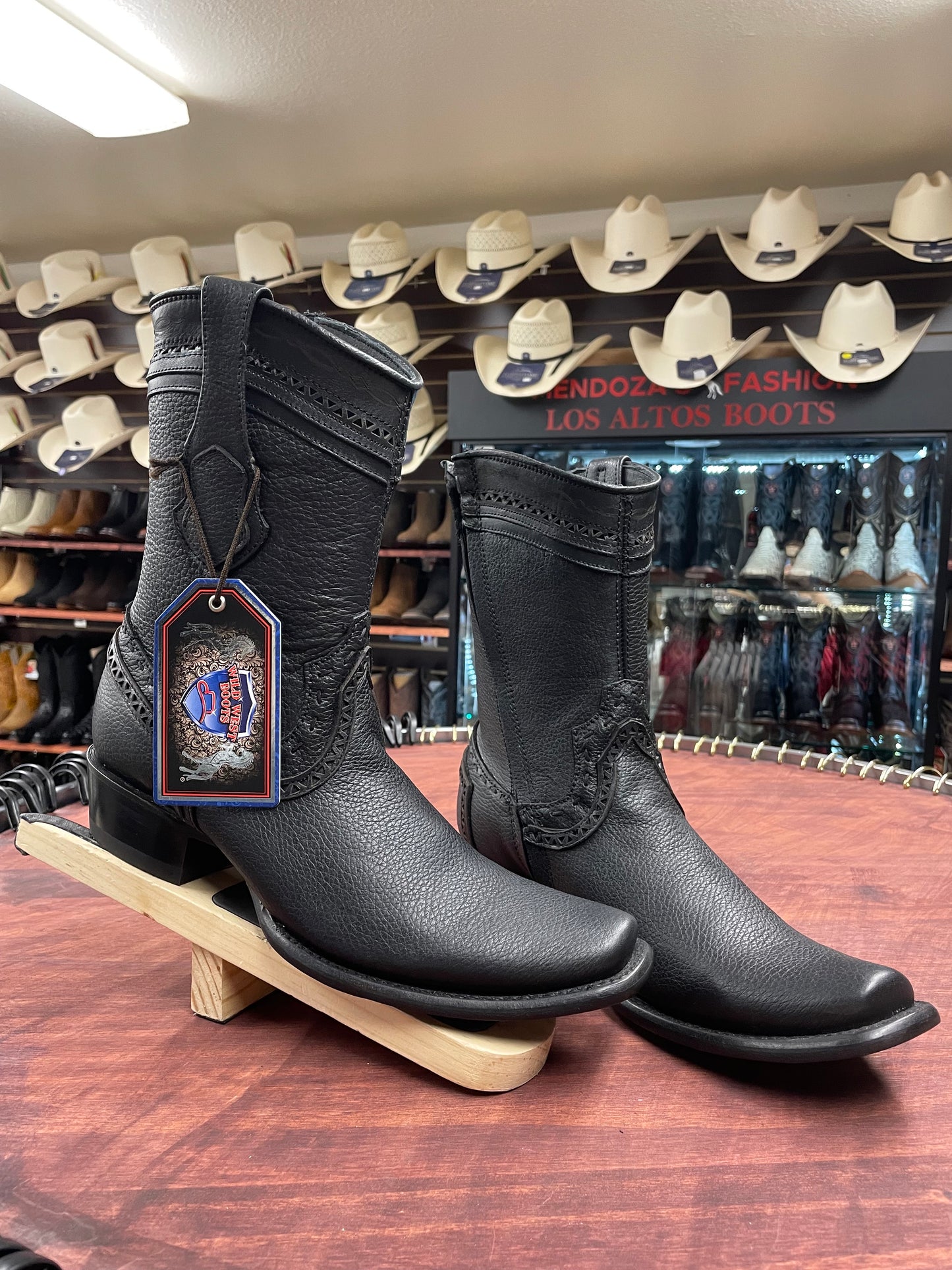Wild West Dubai Black Boot