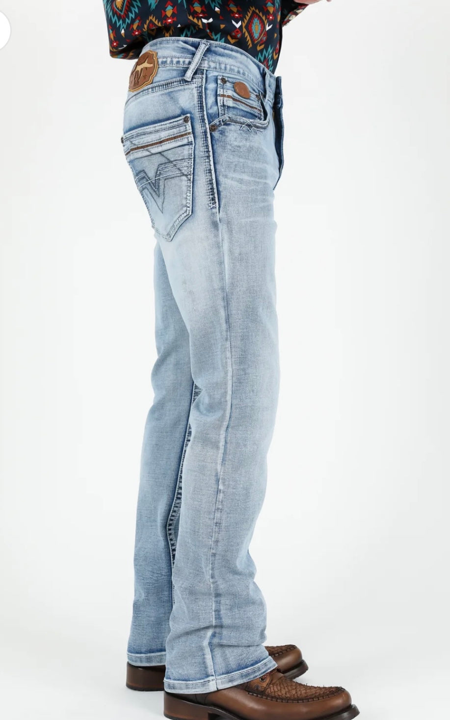 Platini Light Blue Bootcut Jeans