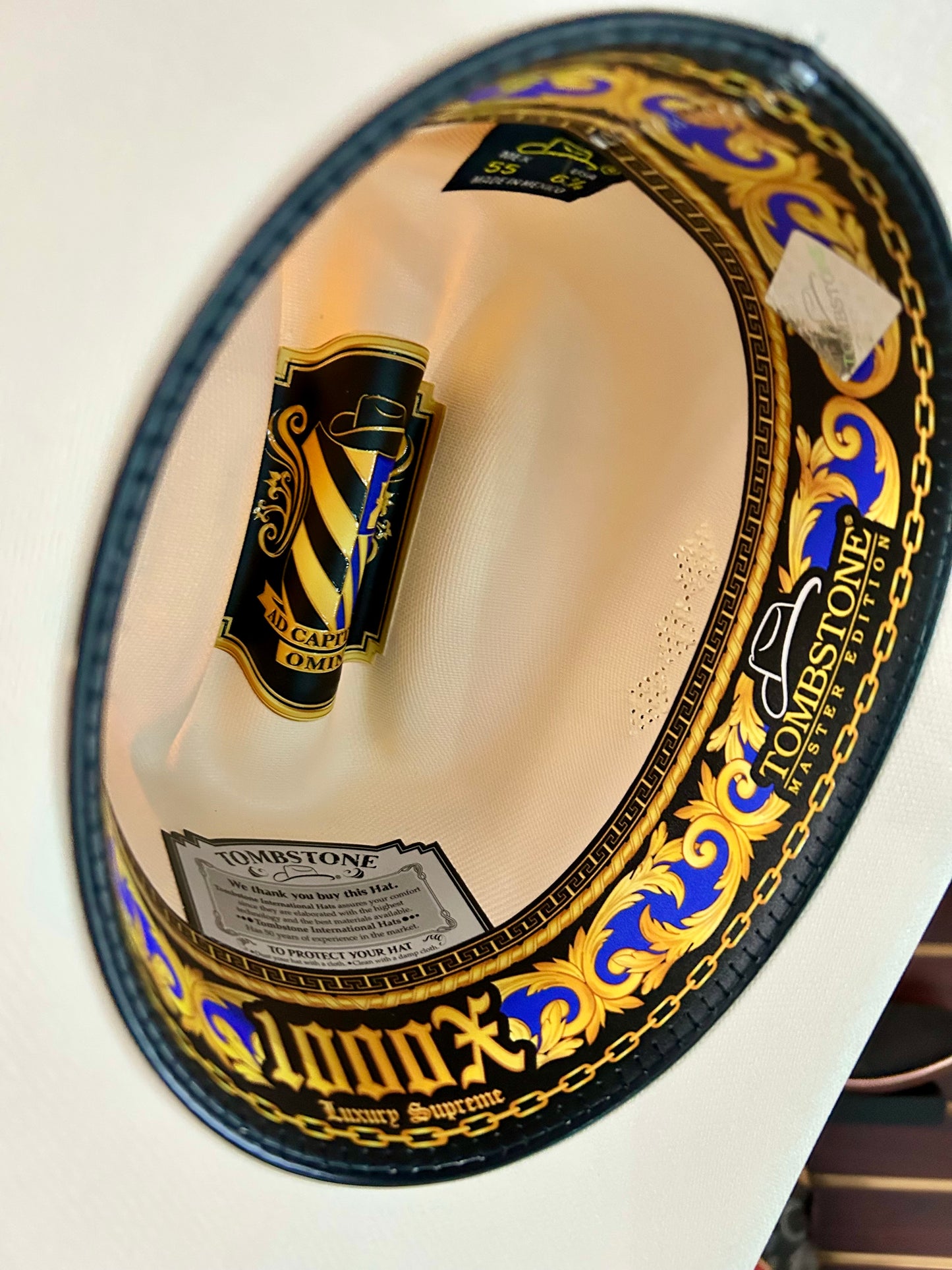 Sombrero Tombstone 1000X Copa Alta Estilo El Viejon