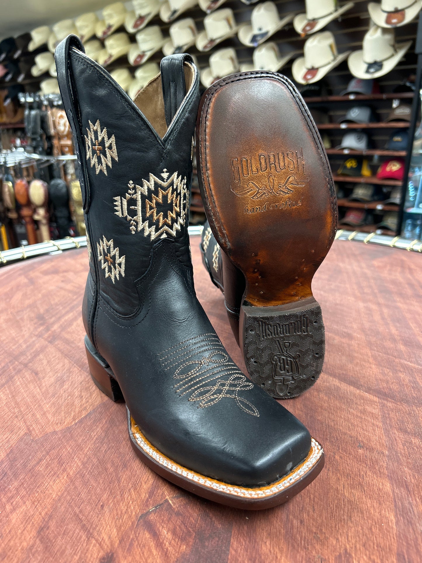Gold Rush Women’s Black Boot