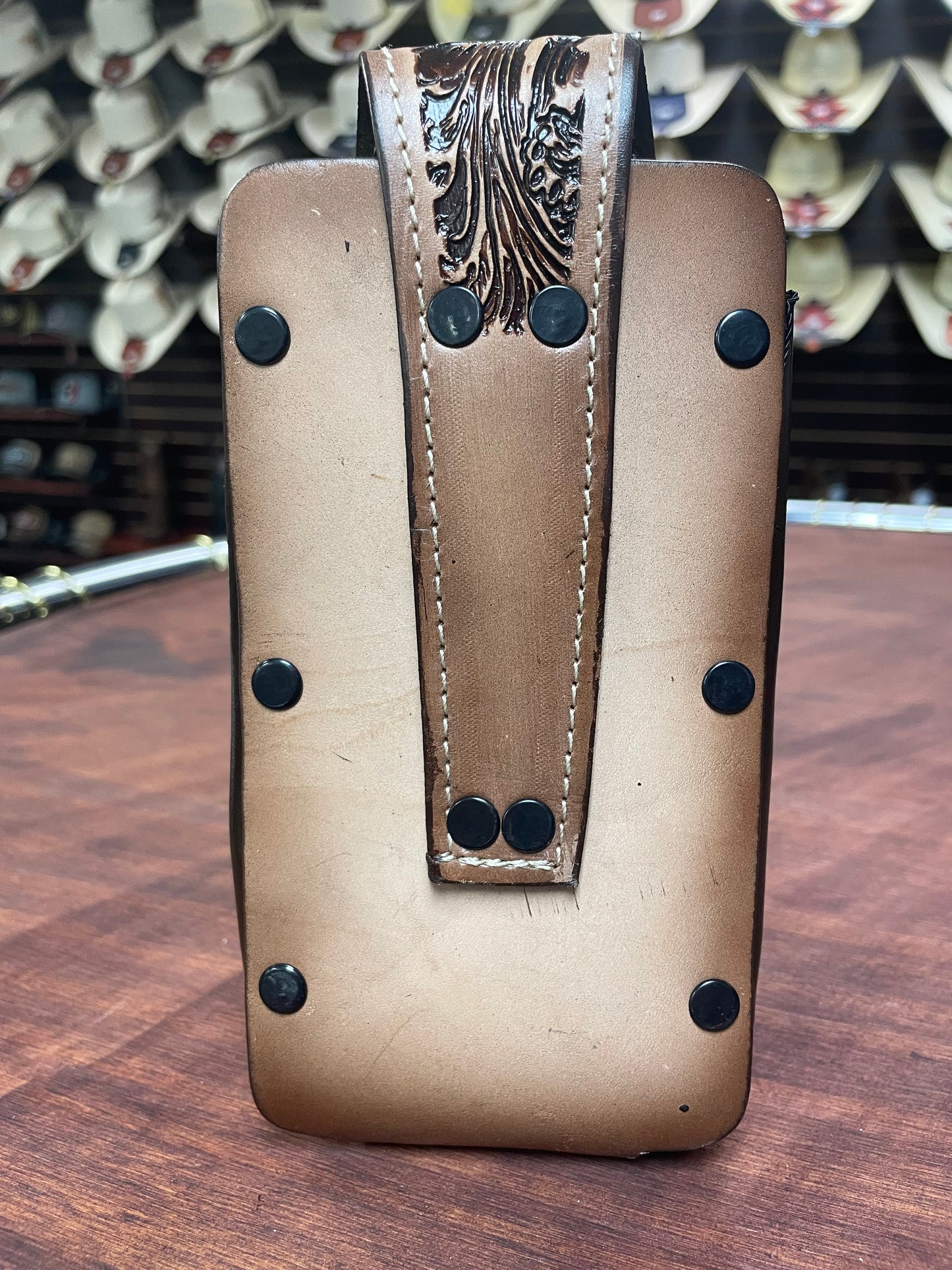 Horse Engraved Phone Holster