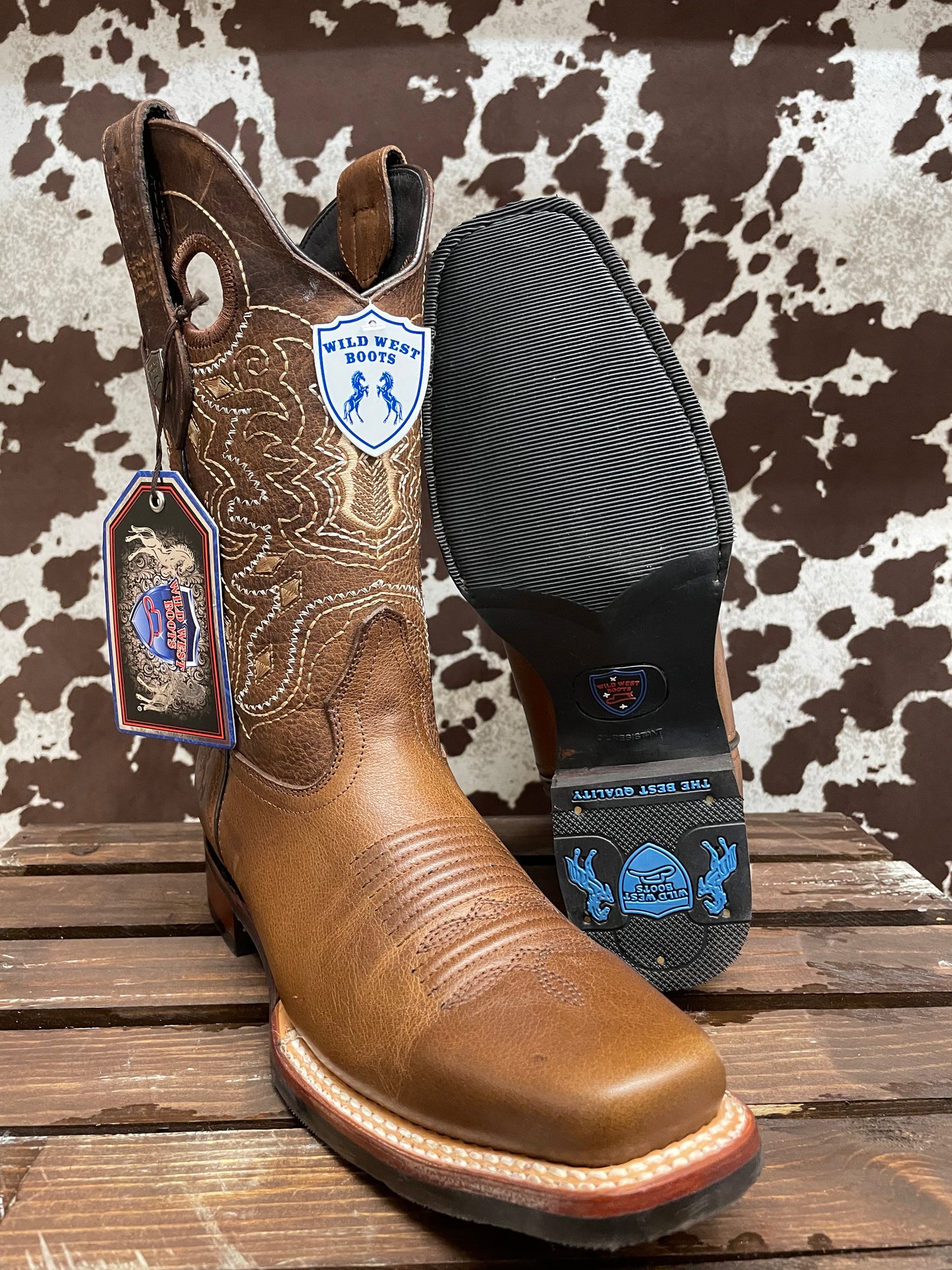 Wild West Rage Walnut Boot