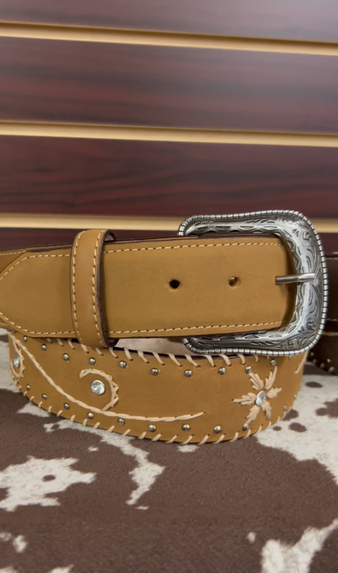 Lacey Women’s Belt (Honey)