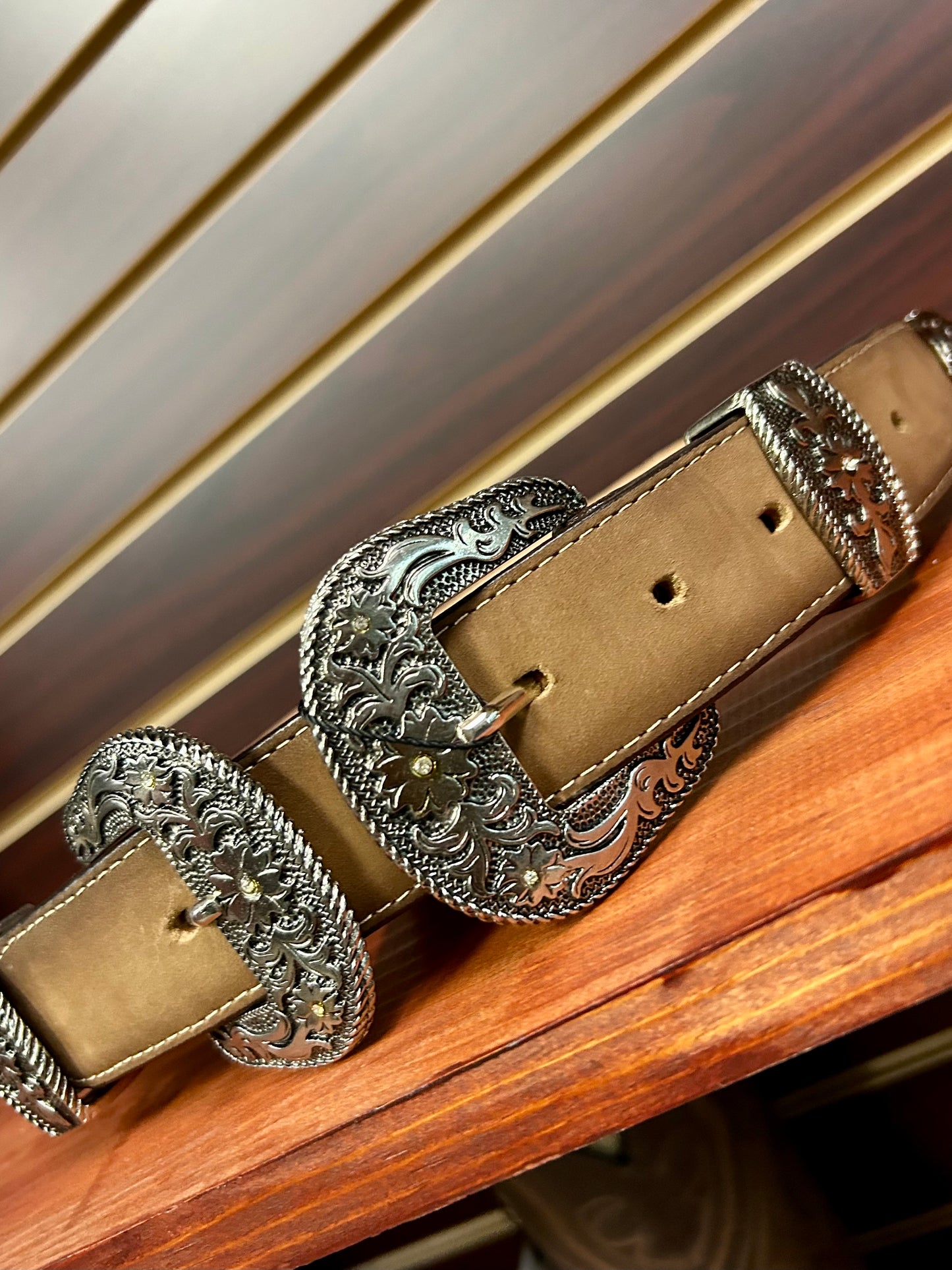 Maya Double Buckle Women’s Western Belt