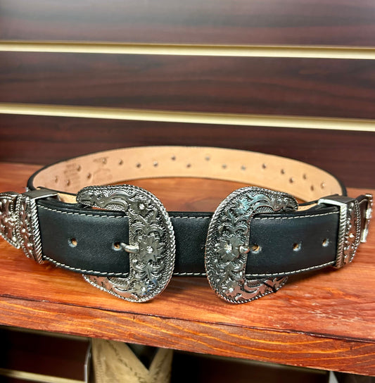Naomi Double Buckle Women’s Western Belt