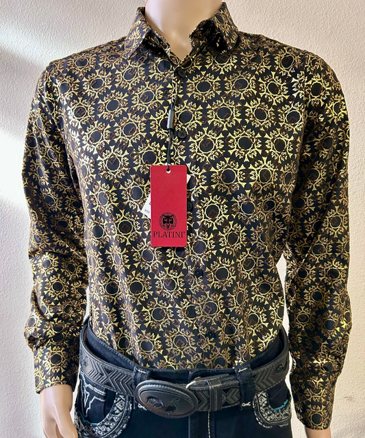 Hombre De Oro - Men’s Long Sleeve Shirt
