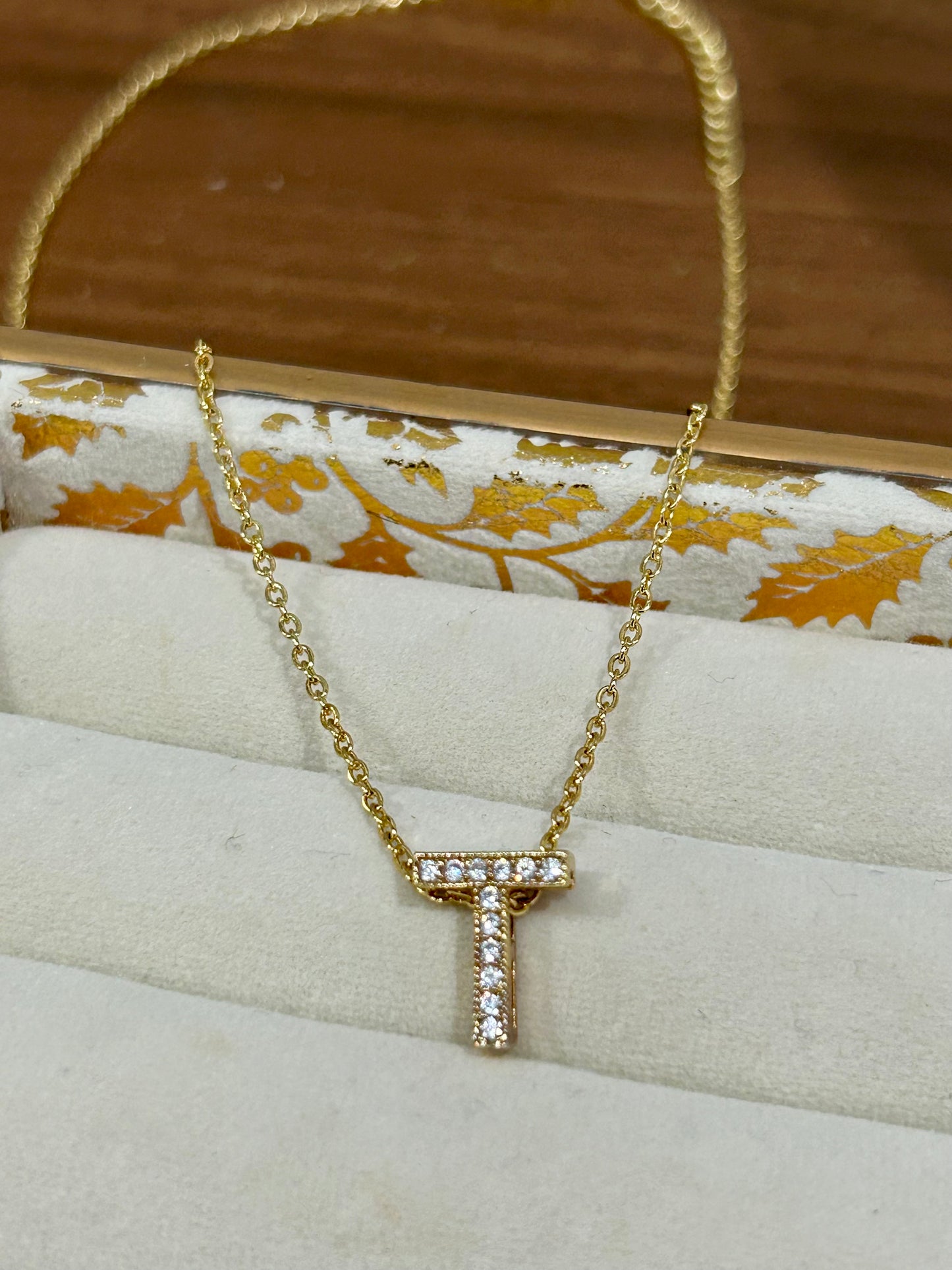 Letter T Necklace