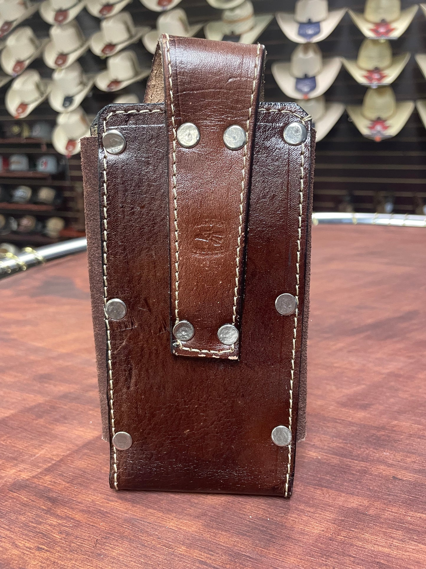 Mexican flag Engraved Phone Holster