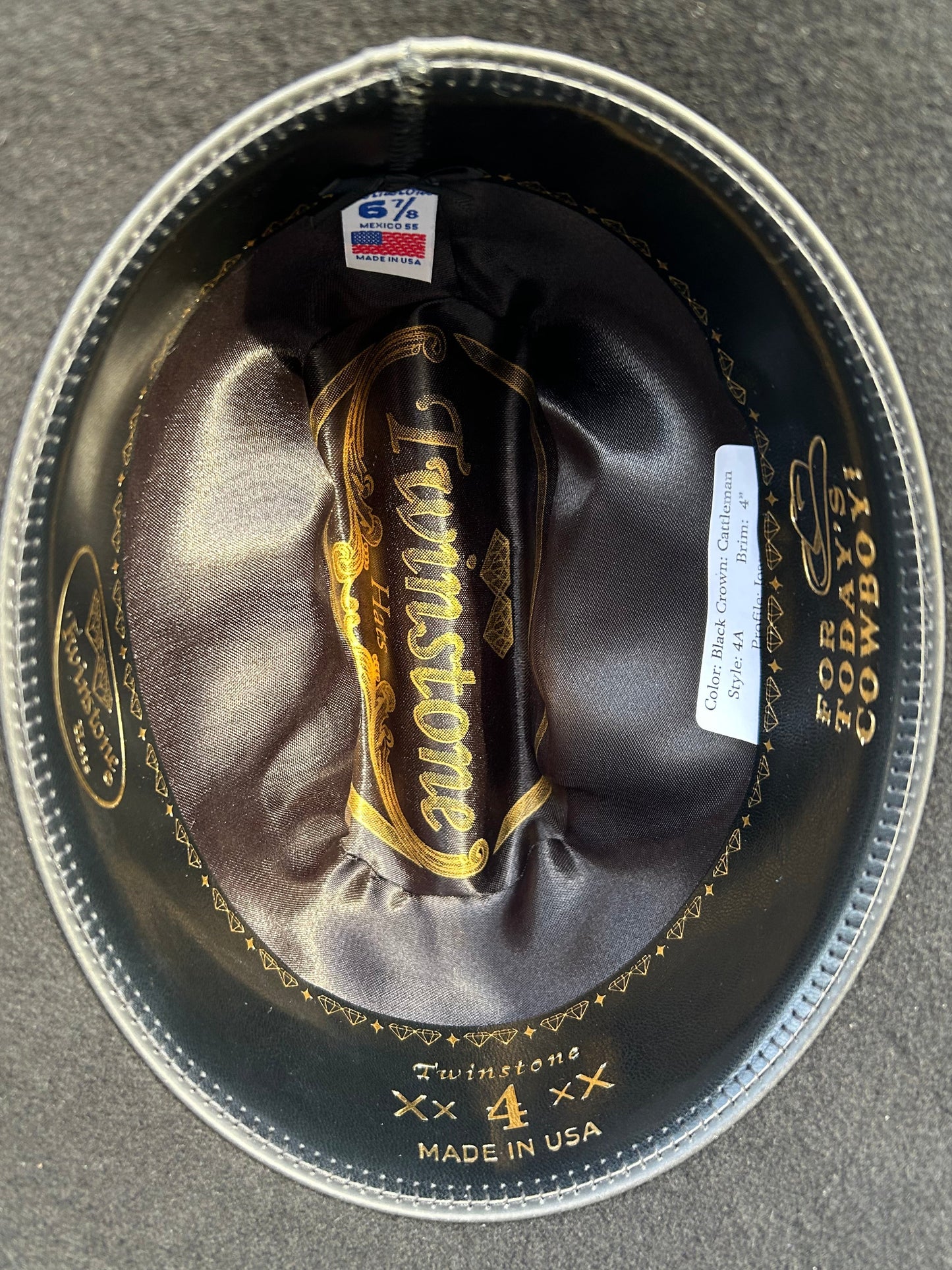 Texana Twinstone 4X Estilo Joan Sebastian