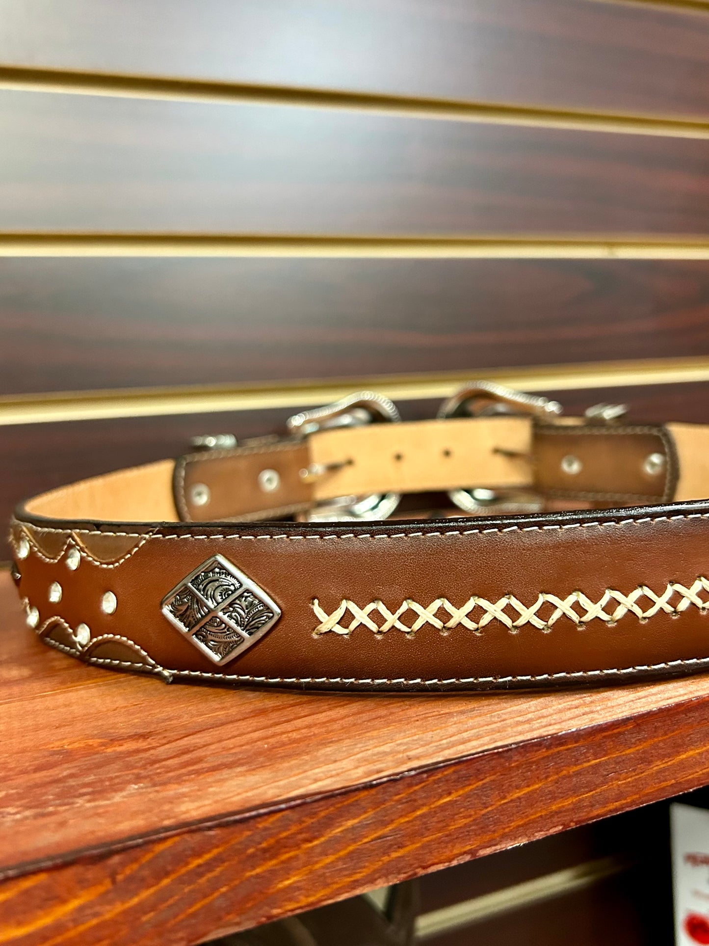 Lia Double Buckle Women’s Western Belt