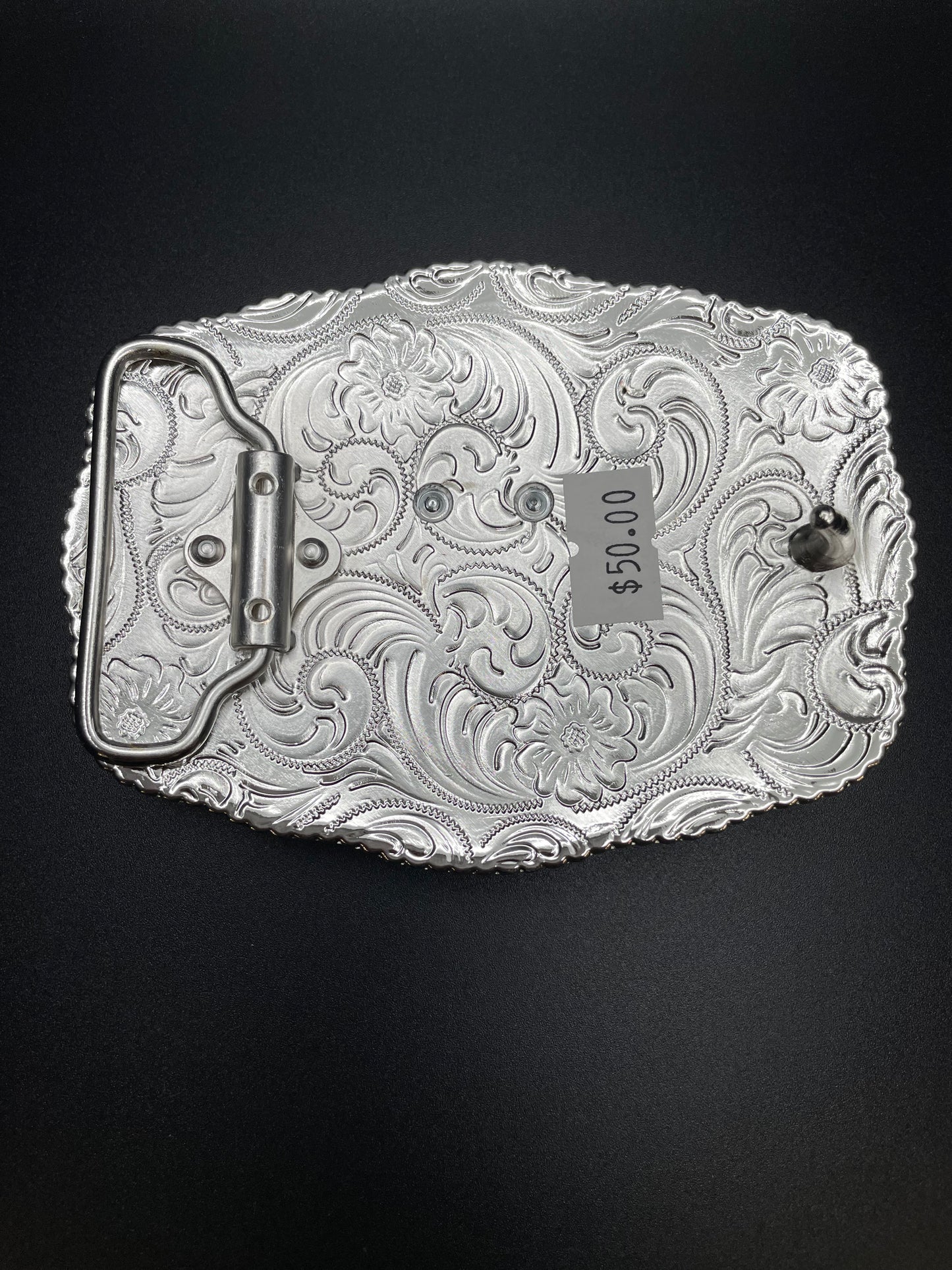 Hebilla Caballo de Oro Double Pistola