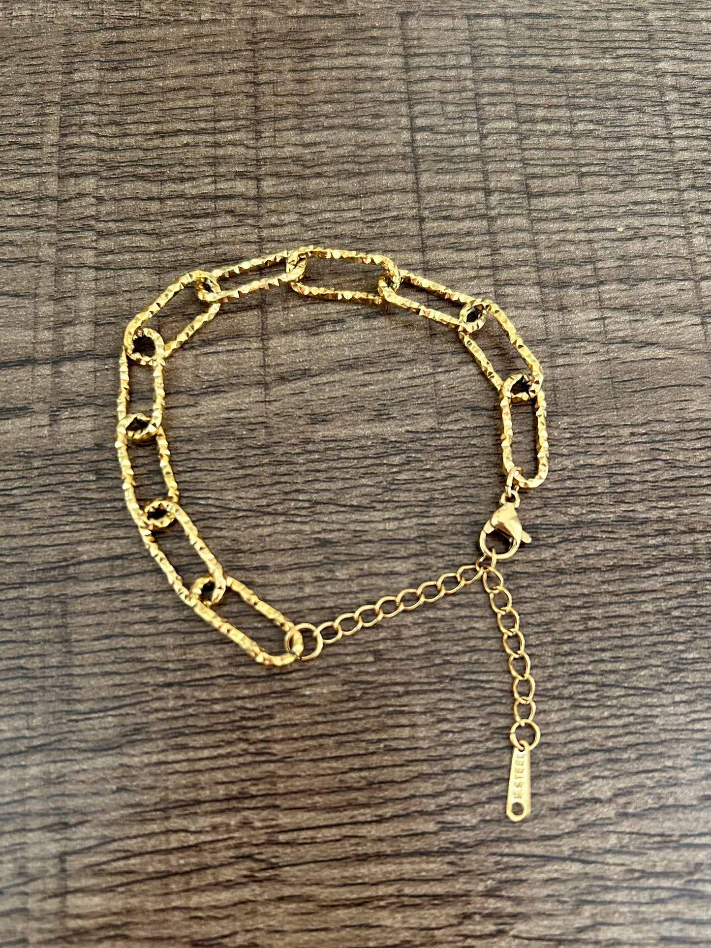 Gold Link Bracelet