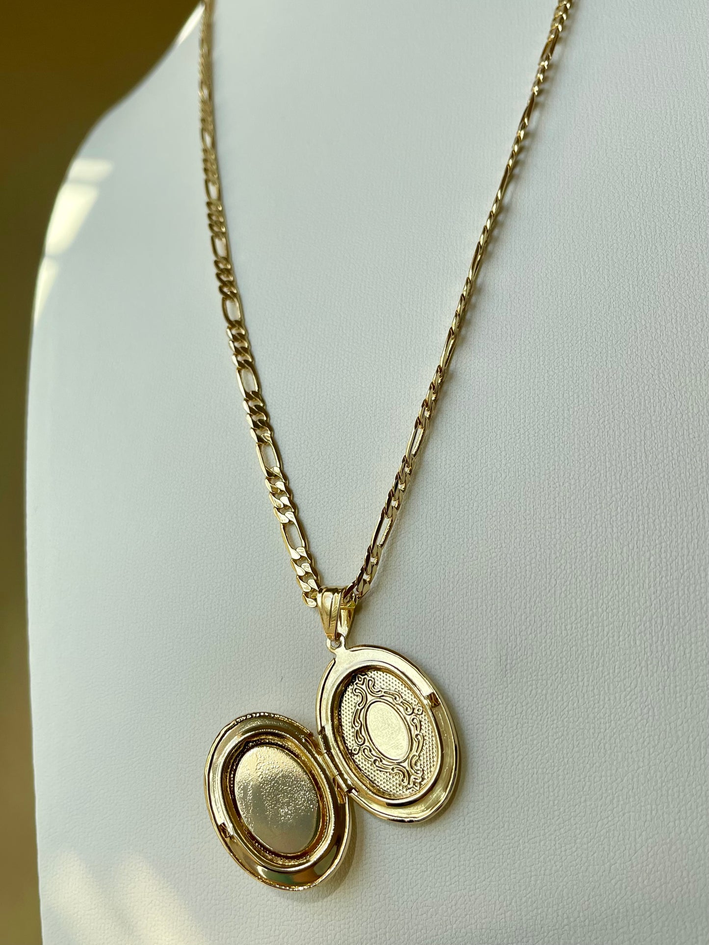 Religious Locket Necklace