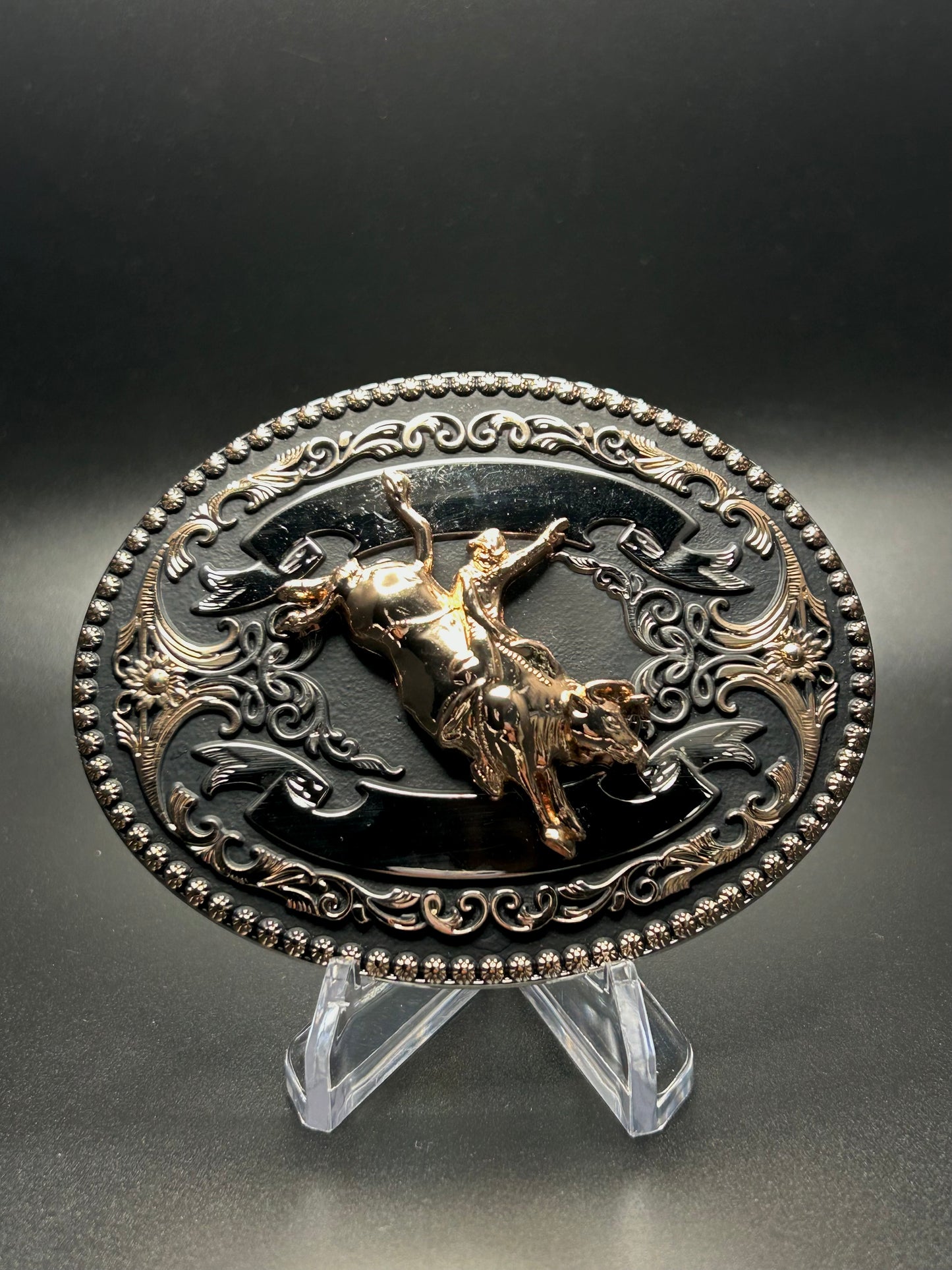 Bull Rider Belt Buckle