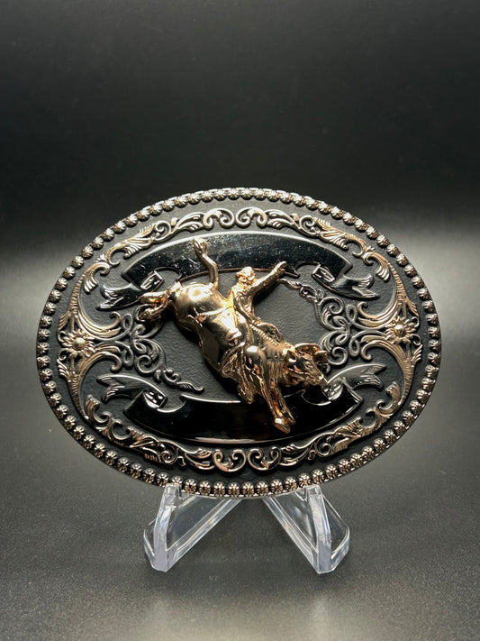 Bull Rider Belt Buckle