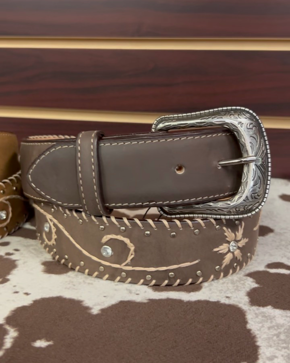 Lacey Women’s Belt (Mocha)