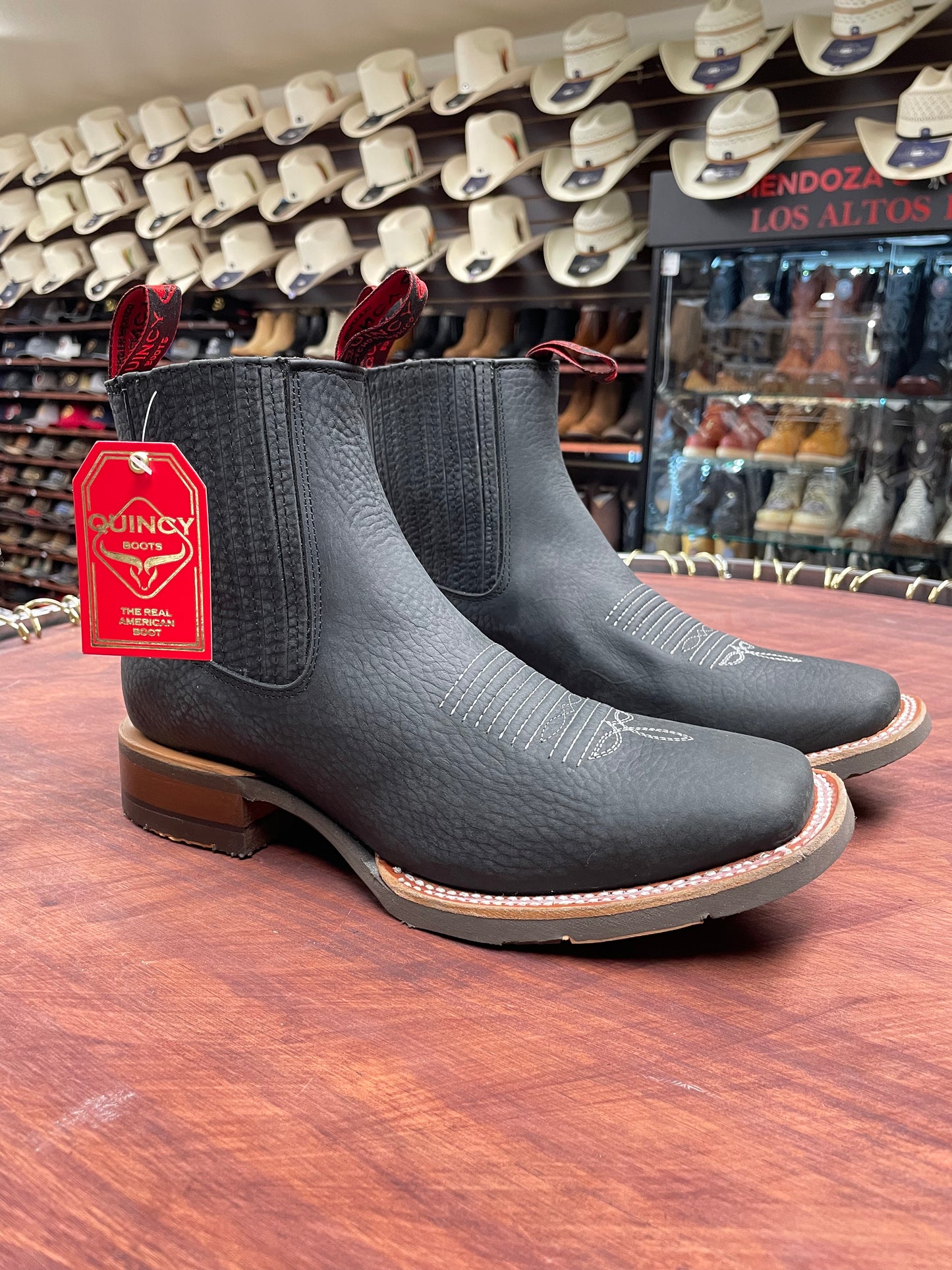 Quincy Rhino Black Boot